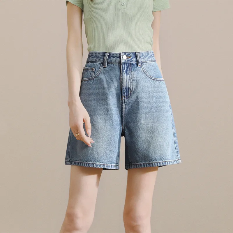 HIPPIEMISS Denim Shorts Women's Blue-9