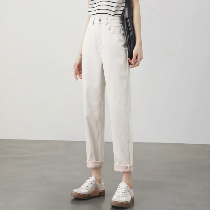 HIPPIEMISS Jeans Women's Ecru-7