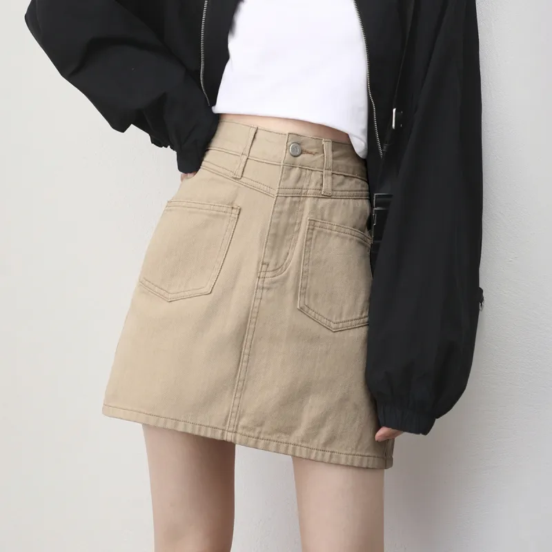 HIPPIEMISS Denim Short Skirts Women's-10
