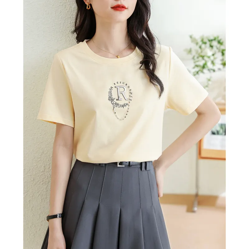 HIPPIEMISS T Shirts Women's Yellow-2