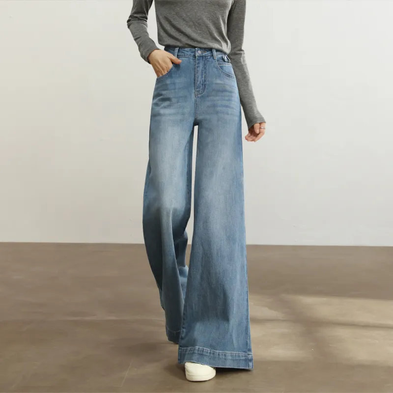 HIPPIEMISS Jeans Women's Light Blue-2