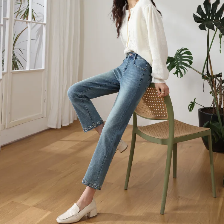 HIPPIEMISS Jeans Women's Vintage Blue-6