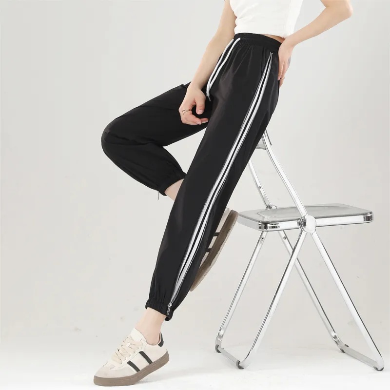 HIPPIEMISS Casual Pants Women's Black-4