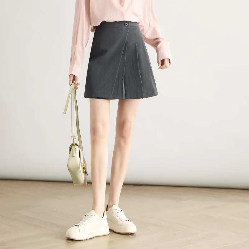HIPPIEMISS Casual Short Skirts Women's Dark Gray-12