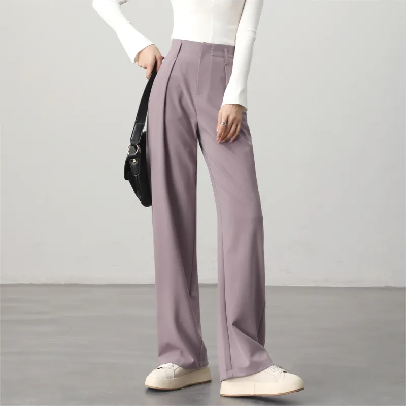 HIPPIEMISS Casual Pants Women's Taro Purple-3