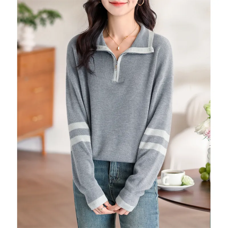 HIPPIEMISS Sweaters Women's Gray-2