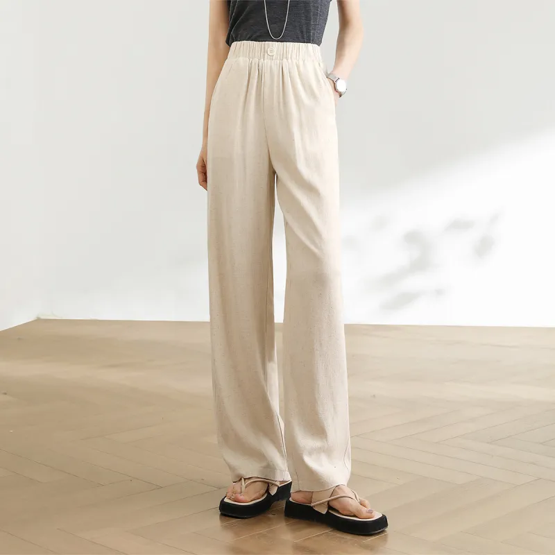 HIPPIEMISS Casual Pants Women's Oat-3