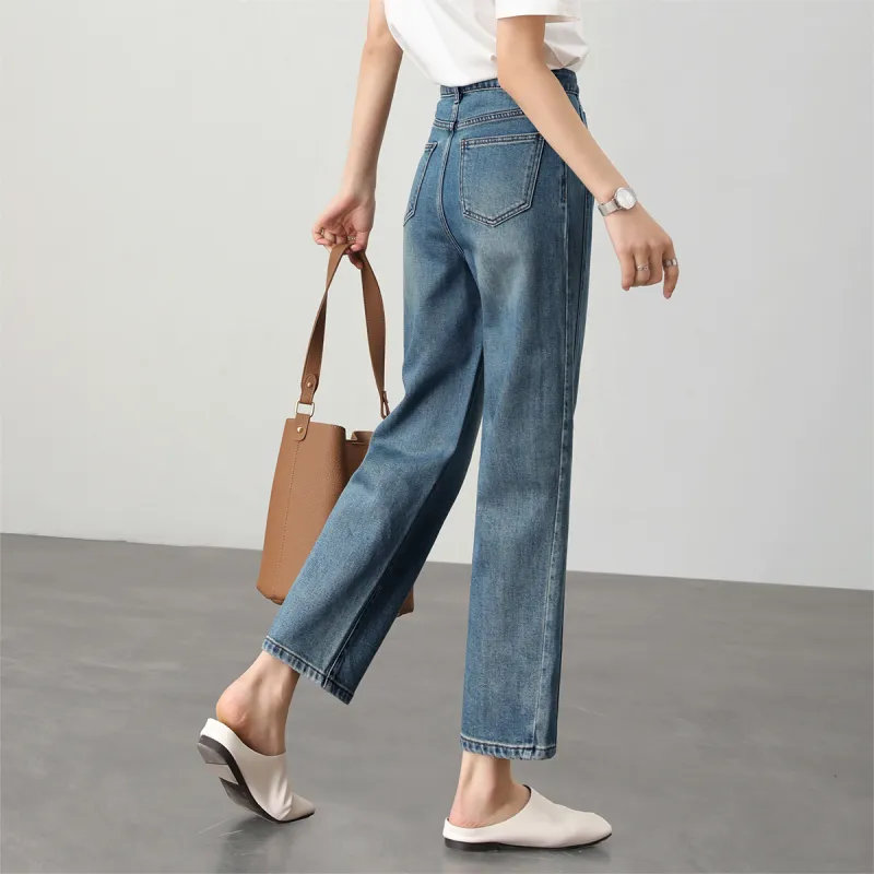 HIPPIEMISS Jeans Women's Vintage Blue-3