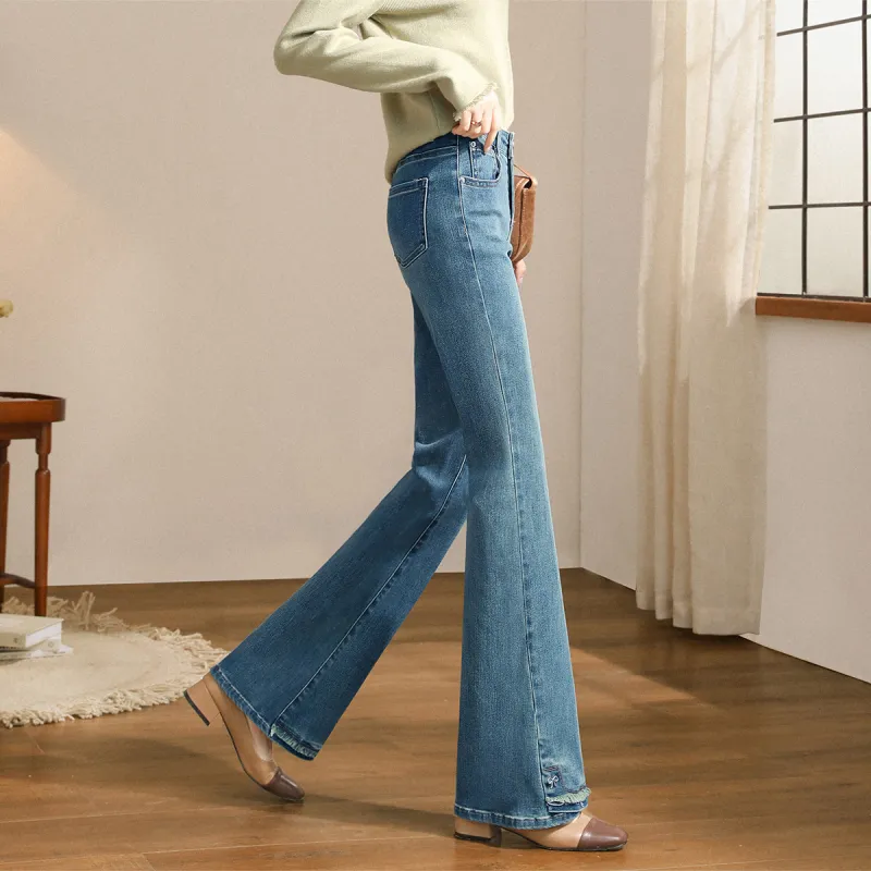 HIPPIEMISS Jeans Women's Vintage Green-4
