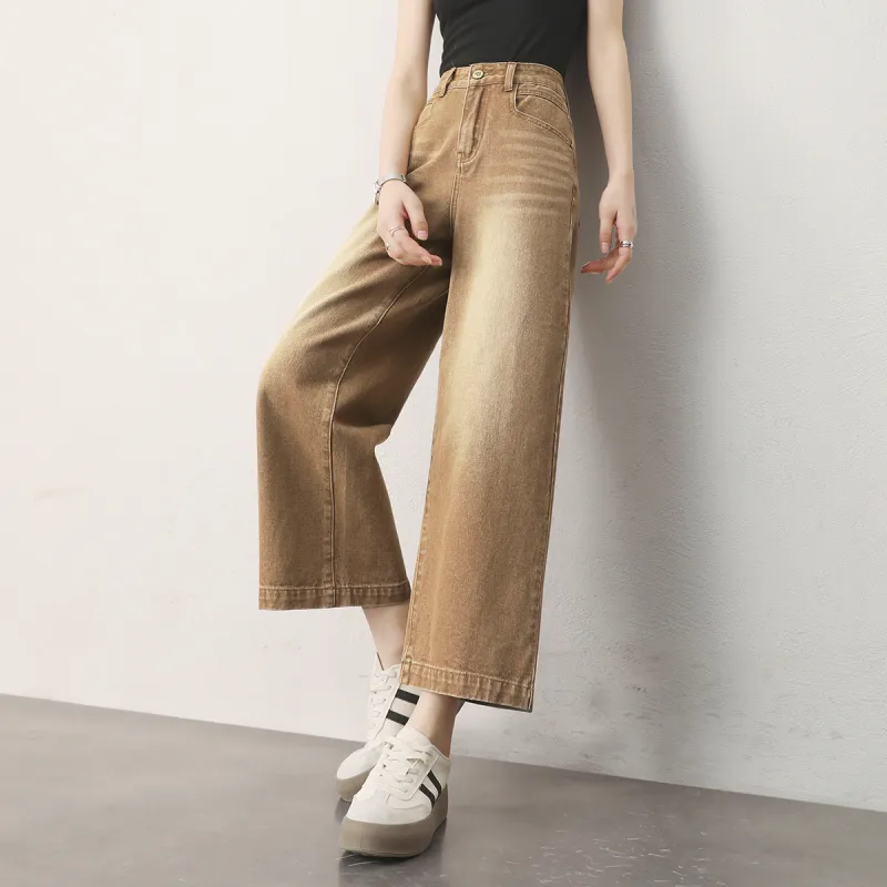 HIPPIEMISS Jeans Women's Vintage Brown-5