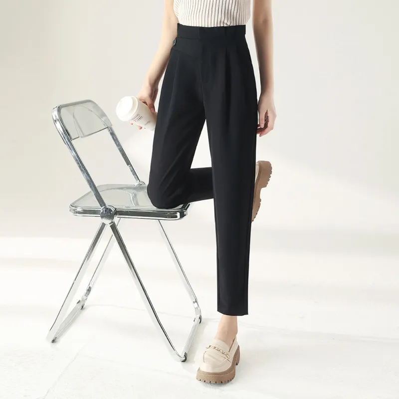 HIPPIEMISS Casual Pants Women's Black-6