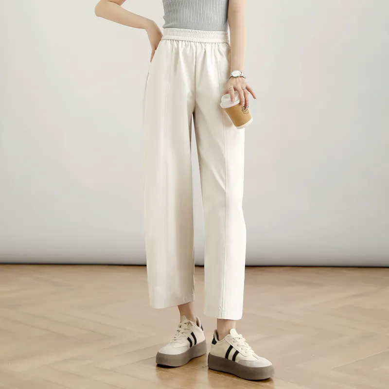 HIPPIEMISS Casual Pants Women's Ecru-3