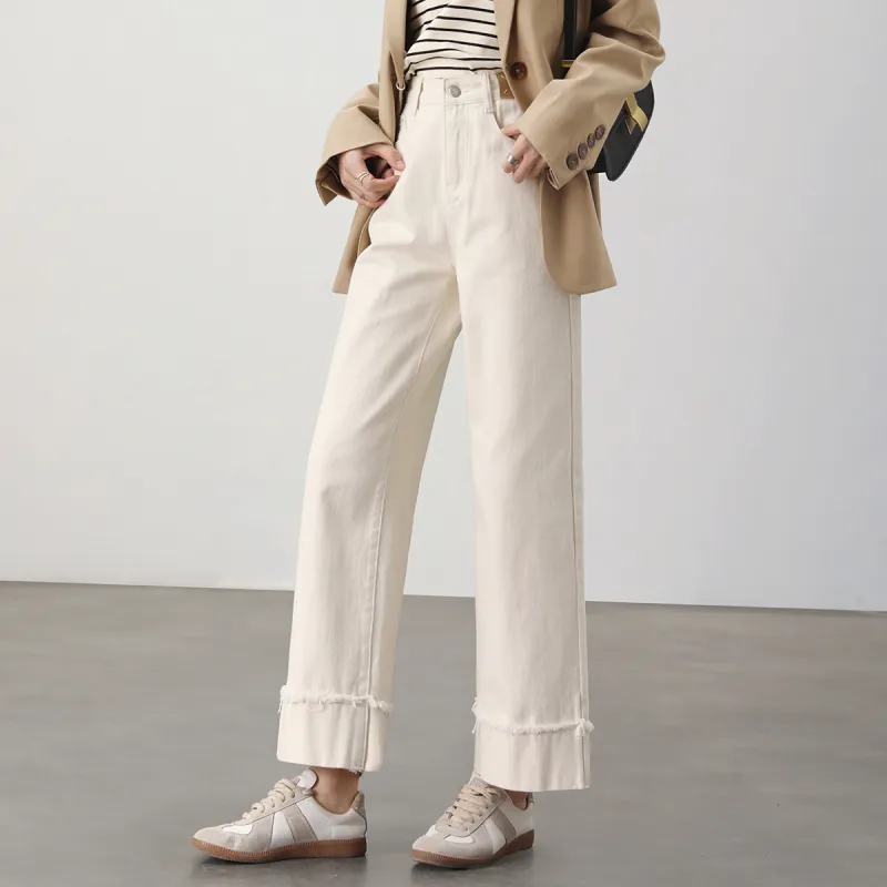 HIPPIEMISS Jeans Women's Ecru-2