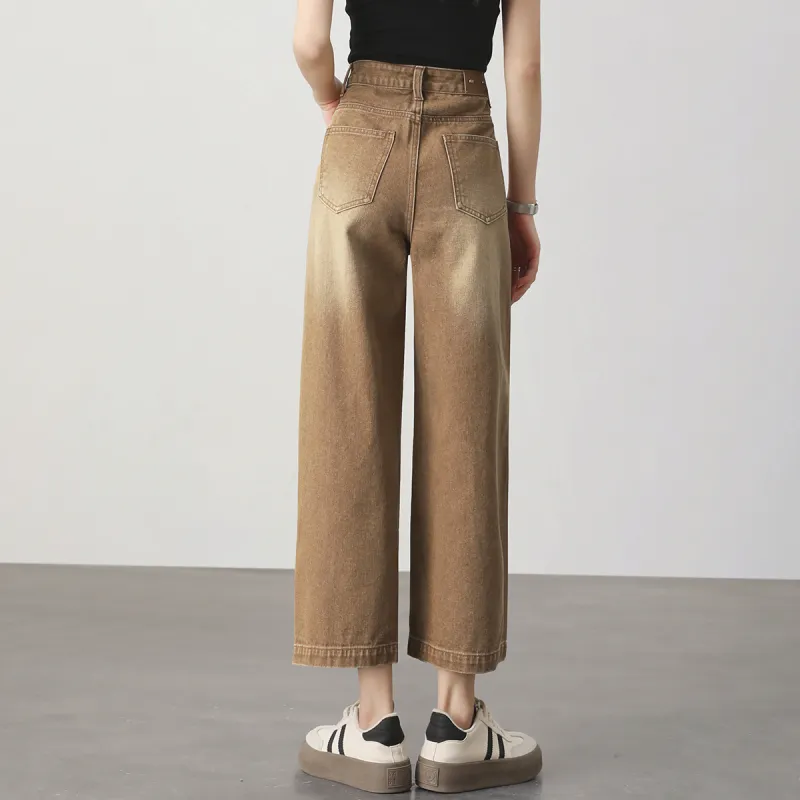 HIPPIEMISS Jeans Women's Vintage Brown-3