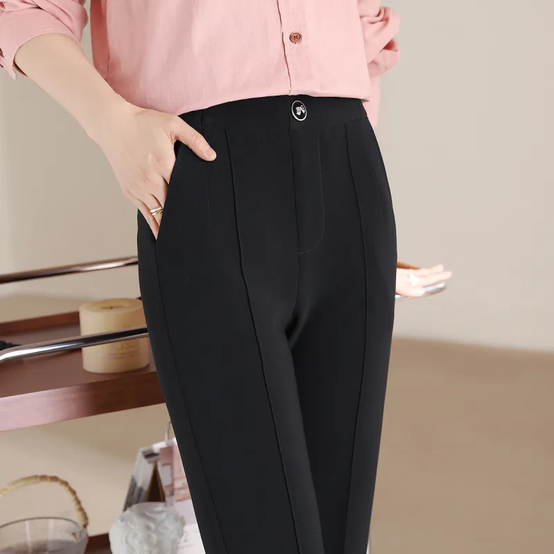 HIPPIEMISS Casual Pants Women's Black-8