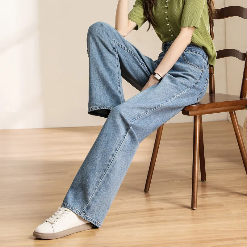 HIPPIEMISS Jeans Women's Light Blue-8