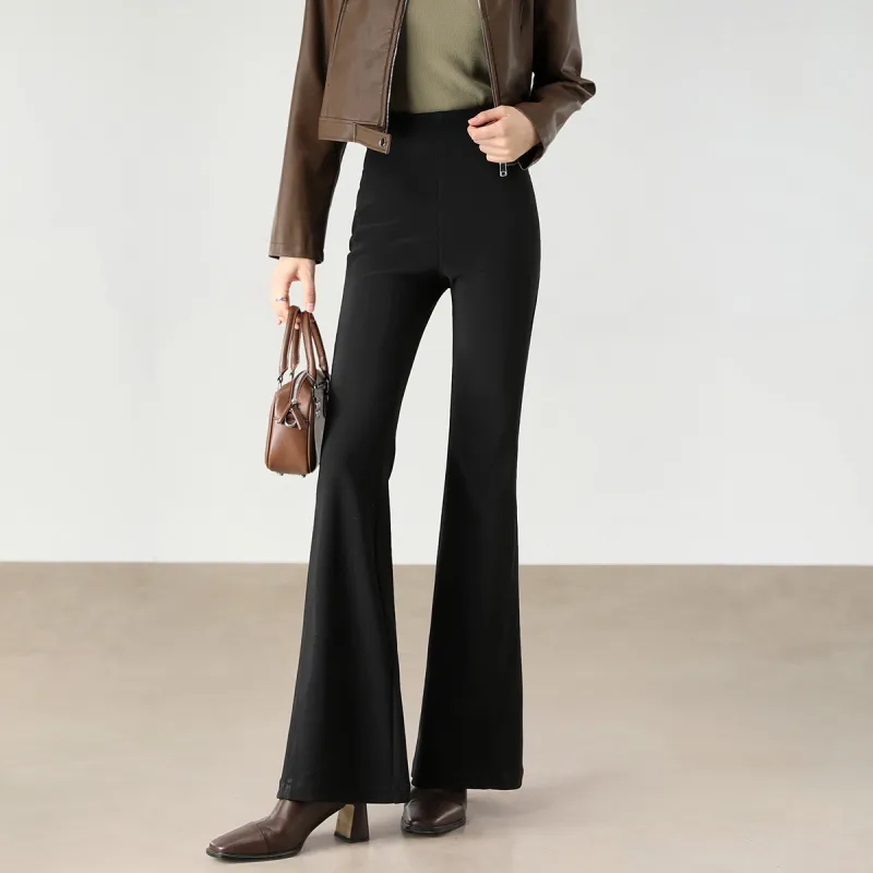 HIPPIEMISS Casual Pants Women's Black-5