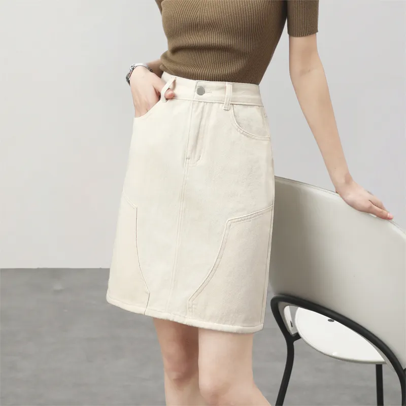 HIPPIEMISS Denim Short Skirts Women's-4