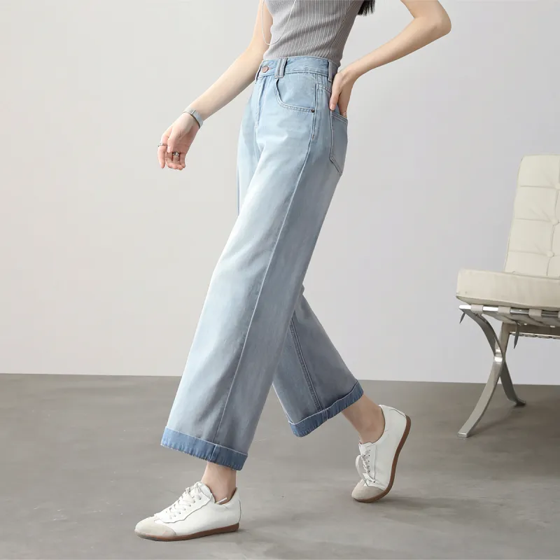 HIPPIEMISS Jeans Women's Light Blue-8