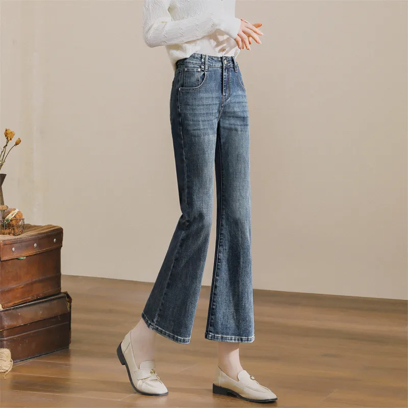 HIPPIEMISS Jeans Women's Vintage Blue-4