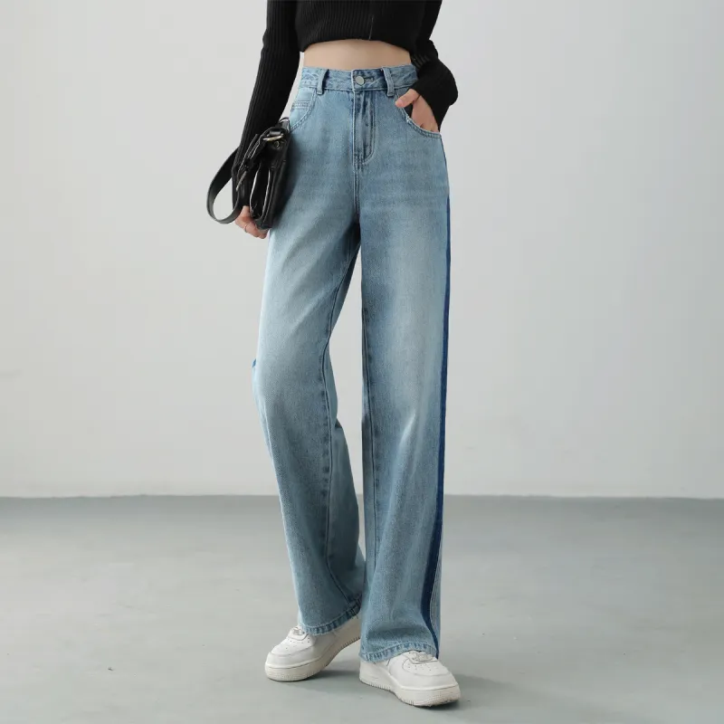 HIPPIEMISS Jeans Women's Light Blue-4