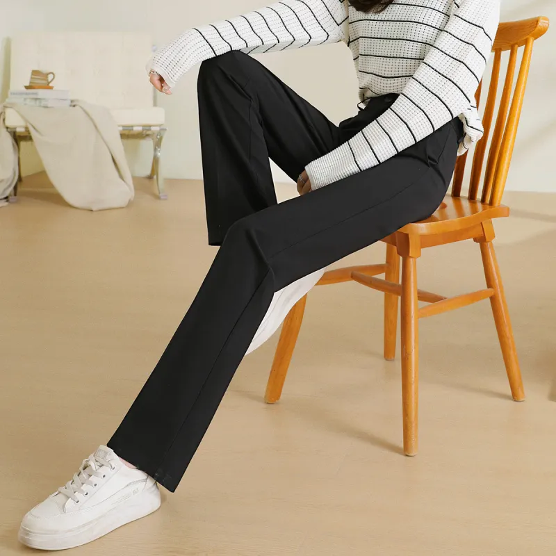 HIPPIEMISS Casual Pants Women's Black-5