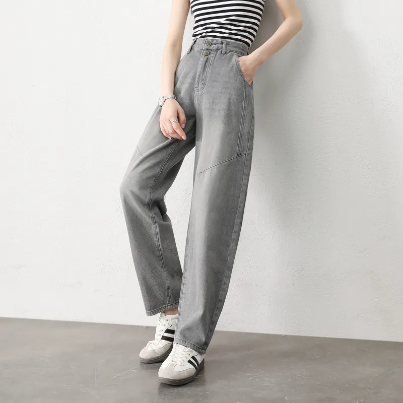 HIPPIEMISS Jeans Women's Light Gray-3