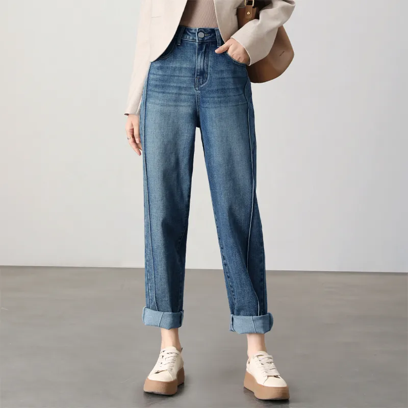 HIPPIEMISS Jeans Women's Vintage Blue-3