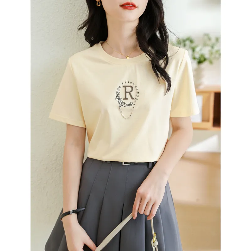 HIPPIEMISS T Shirts Women's Yellow-4