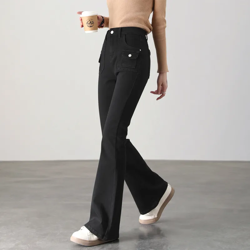 HIPPIEMISS Jeans Women's Black-4