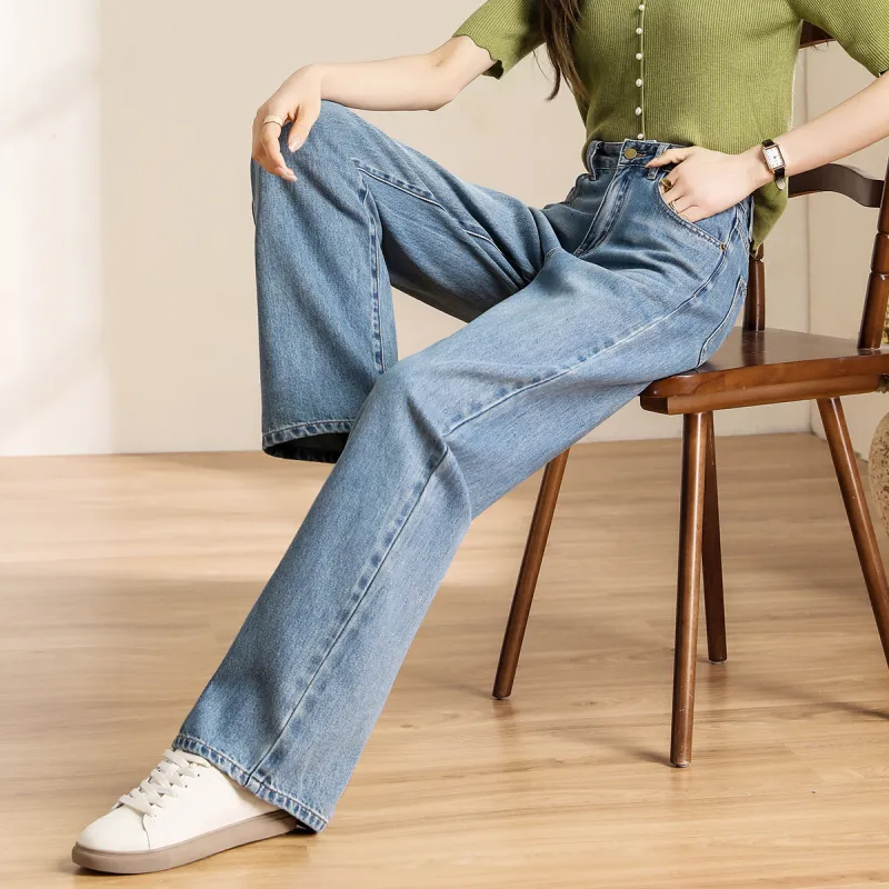 HIPPIEMISS Jeans Women's Light Blue-3
