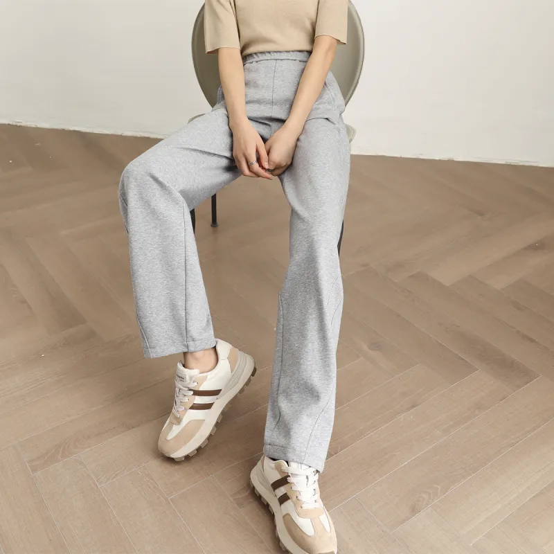 HIPPIEMISS Casual Pants Women's Heather Gray-5