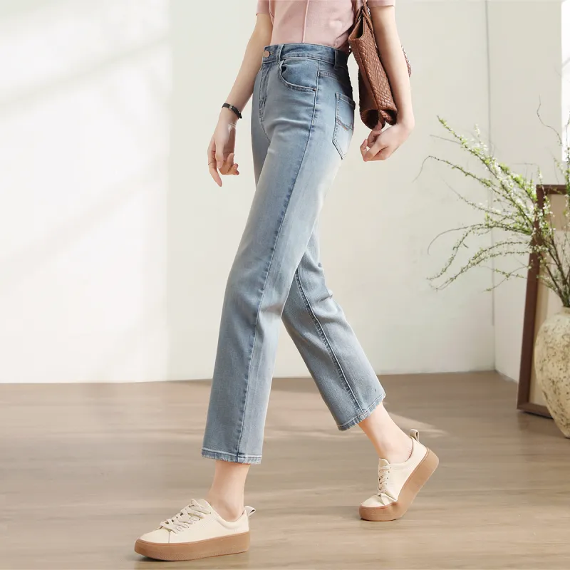 HIPPIEMISS Jeans Women's Light Blue-3