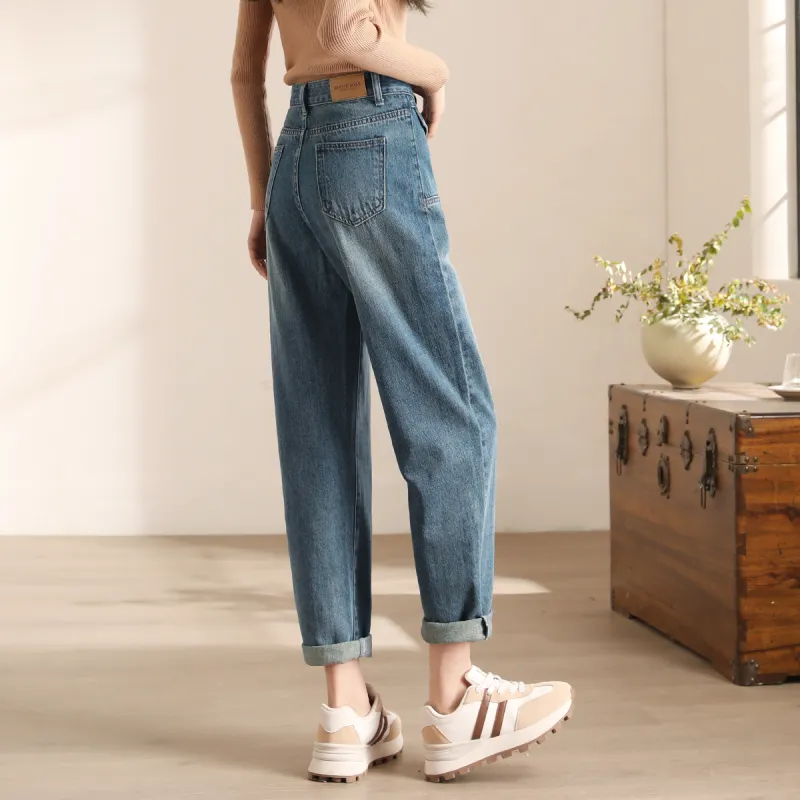 HIPPIEMISS Jeans Women's Vintage Blue-4