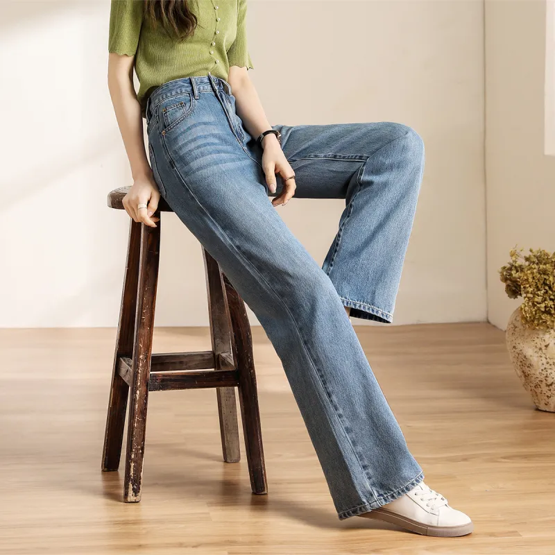 HIPPIEMISS Jeans Women's Light Blue-4