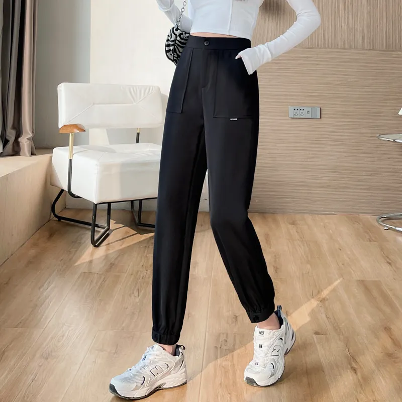 HIPPIEMISS Casual Pants Women's Black-2