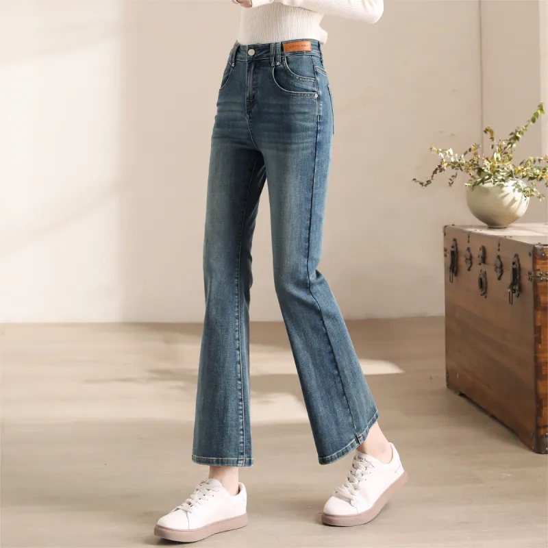 HIPPIEMISS Jeans Women's Vintage Light Blue-4