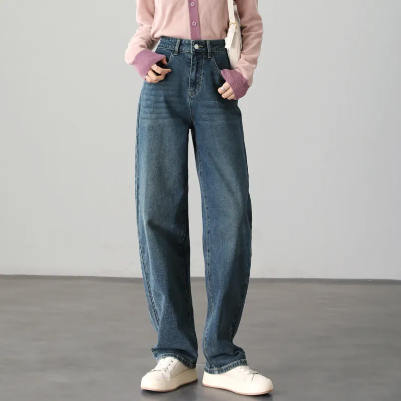 HIPPIEMISS Jeans Women's Vintage Blue-4