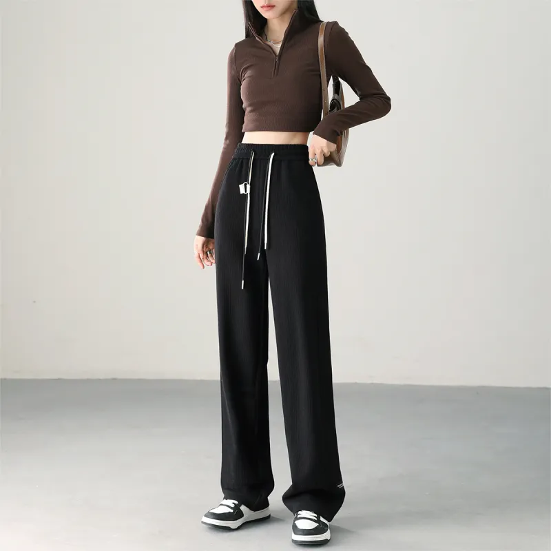 HIPPIEMISS Casual Pants Women's Black-7