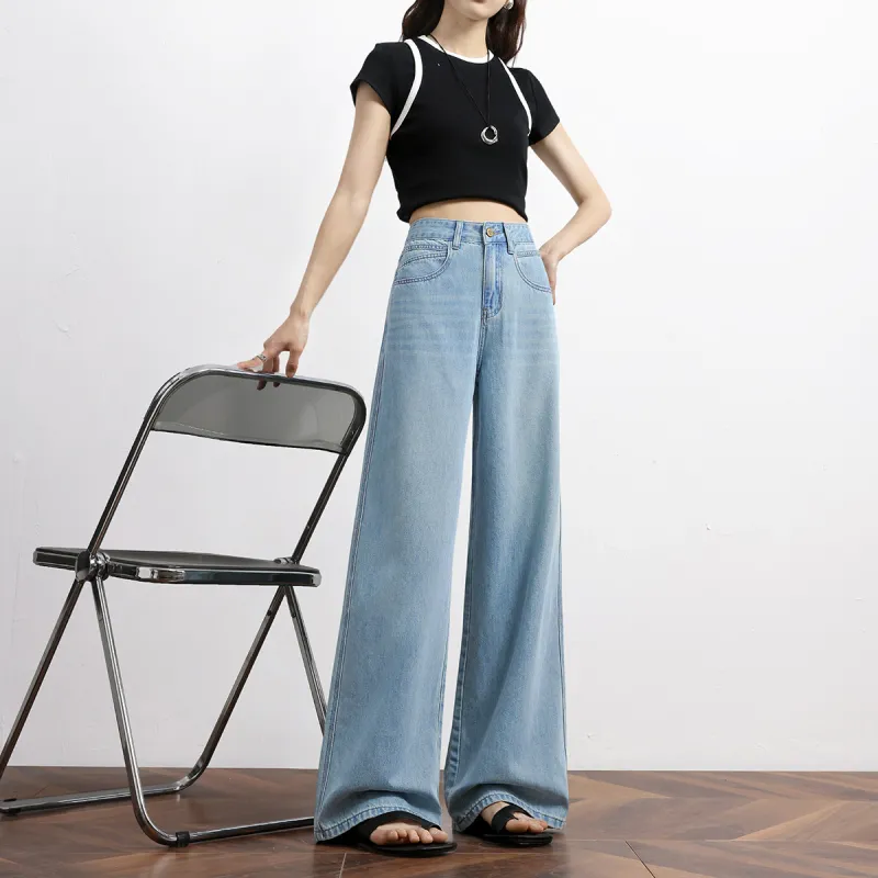 HIPPIEMISS Jeans Women's Light Blue-2