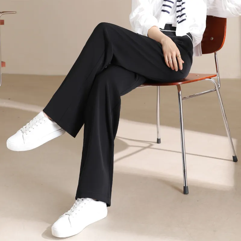 HIPPIEMISS Casual Pants Women's Black-5