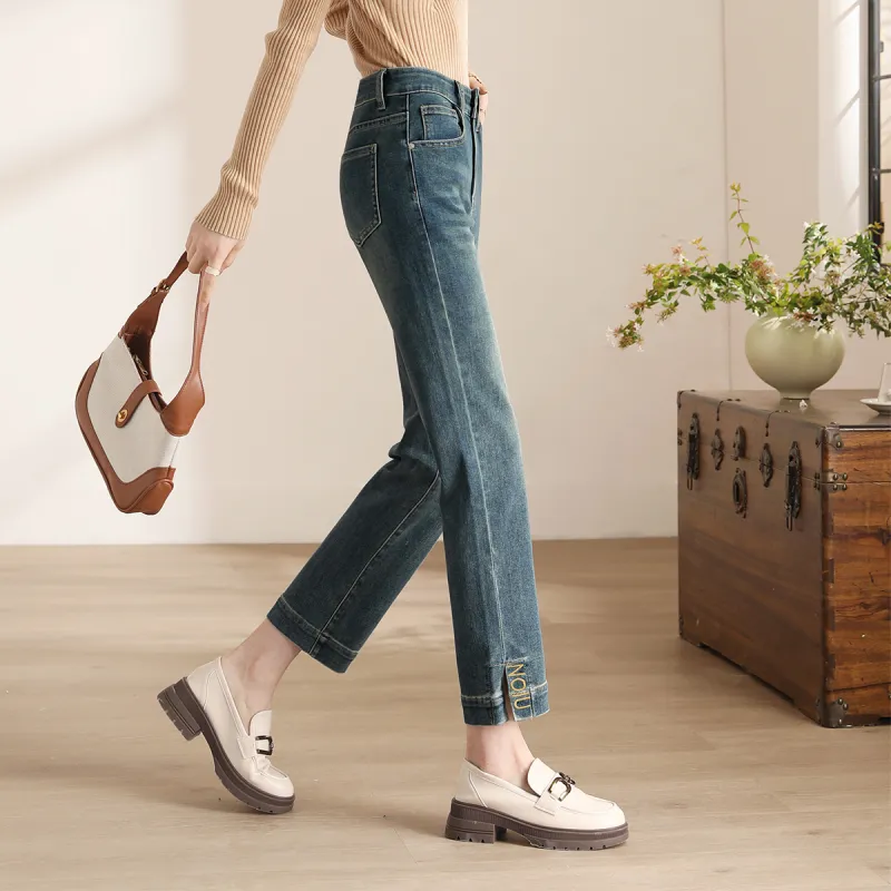 HIPPIEMISS Jeans Women's Vintage Blue-6