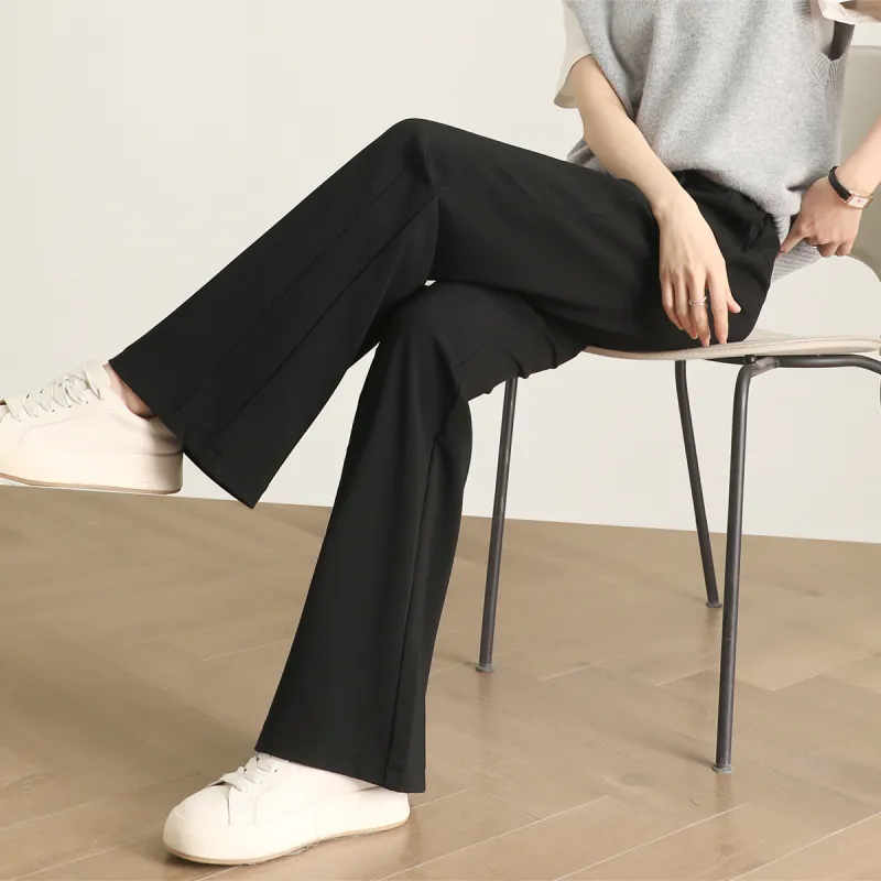 HIPPIEMISS Casual Pants Women's Black-8