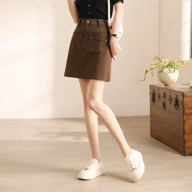 HIPPIEMISS Denim Short Skirts Women's-13