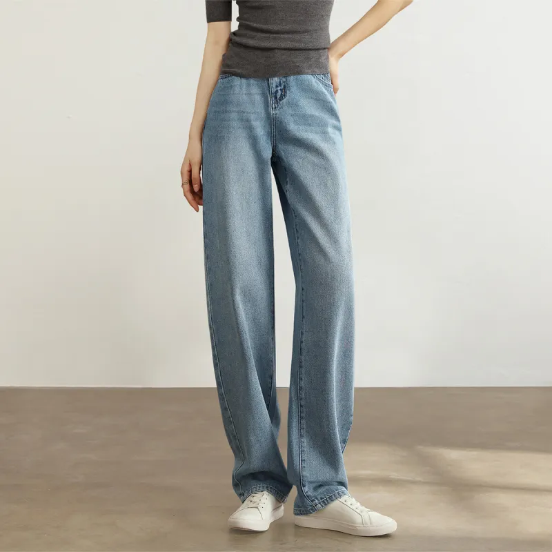 HIPPIEMISS Jeans Women's Light Blue-2