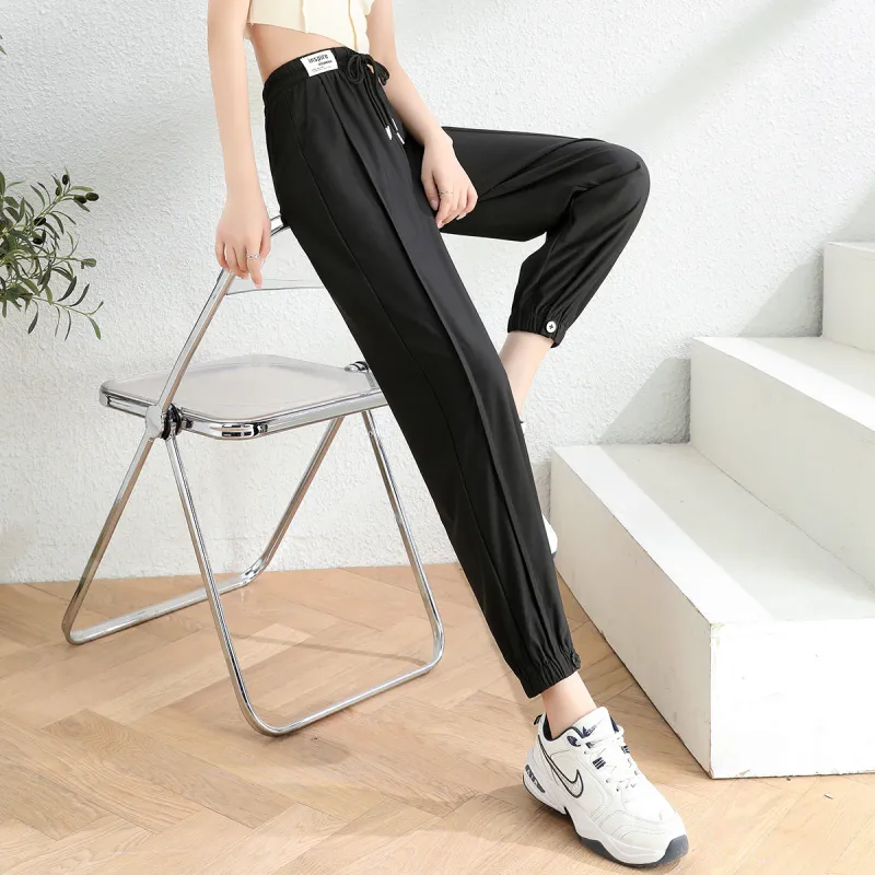HIPPIEMISS Casual Pants Women's Black-4
