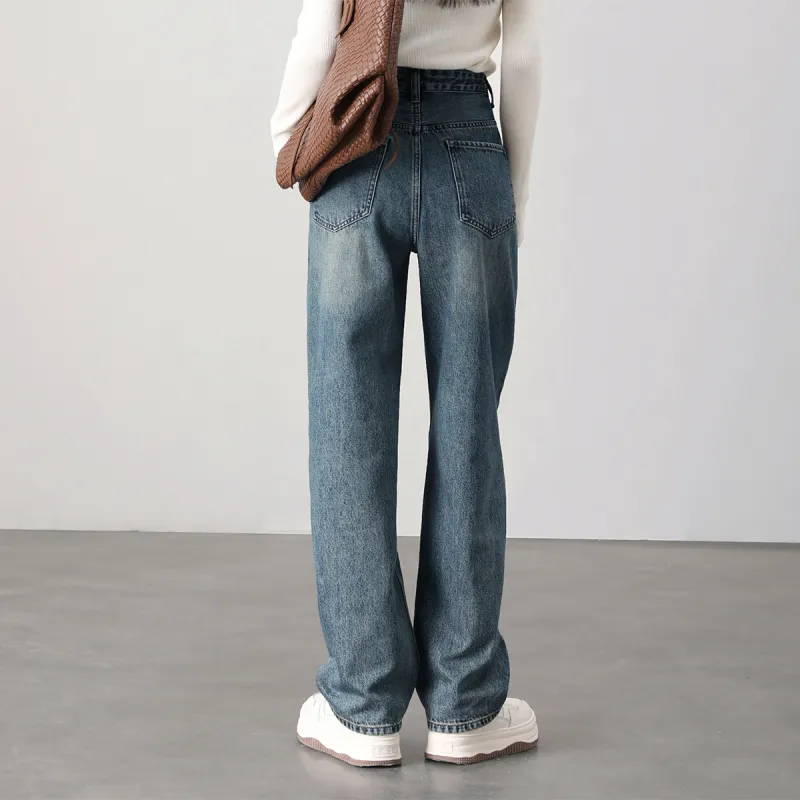 HIPPIEMISS Jeans Women's Vintage Blue-4