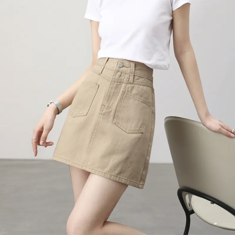 HIPPIEMISS Denim Short Skirts Women's-12