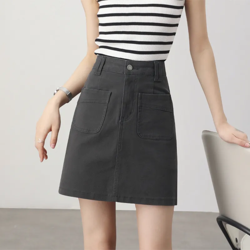 HIPPIEMISS Denim Short Skirts Women's-8
