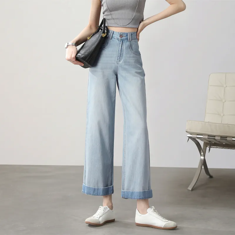 HIPPIEMISS Jeans Women's Light Blue-6